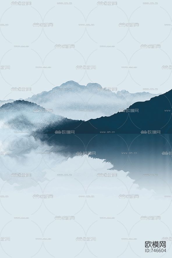 新中式水墨装饰画
