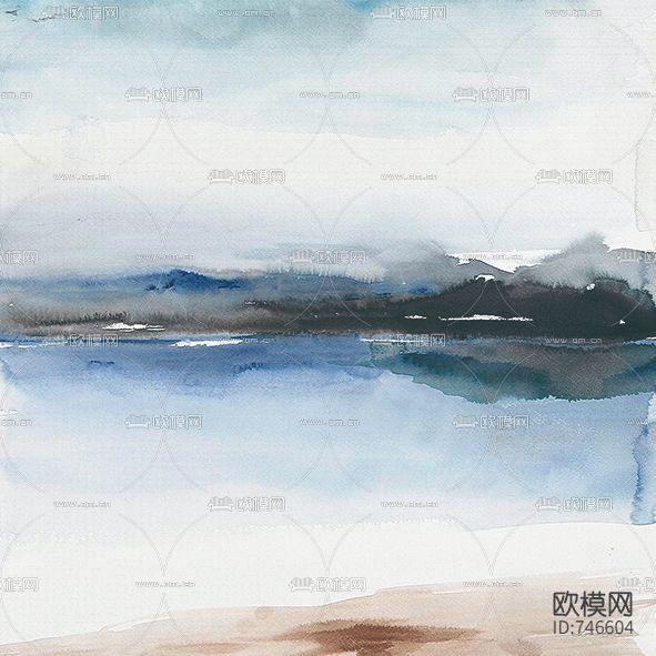 新中式水墨装饰画