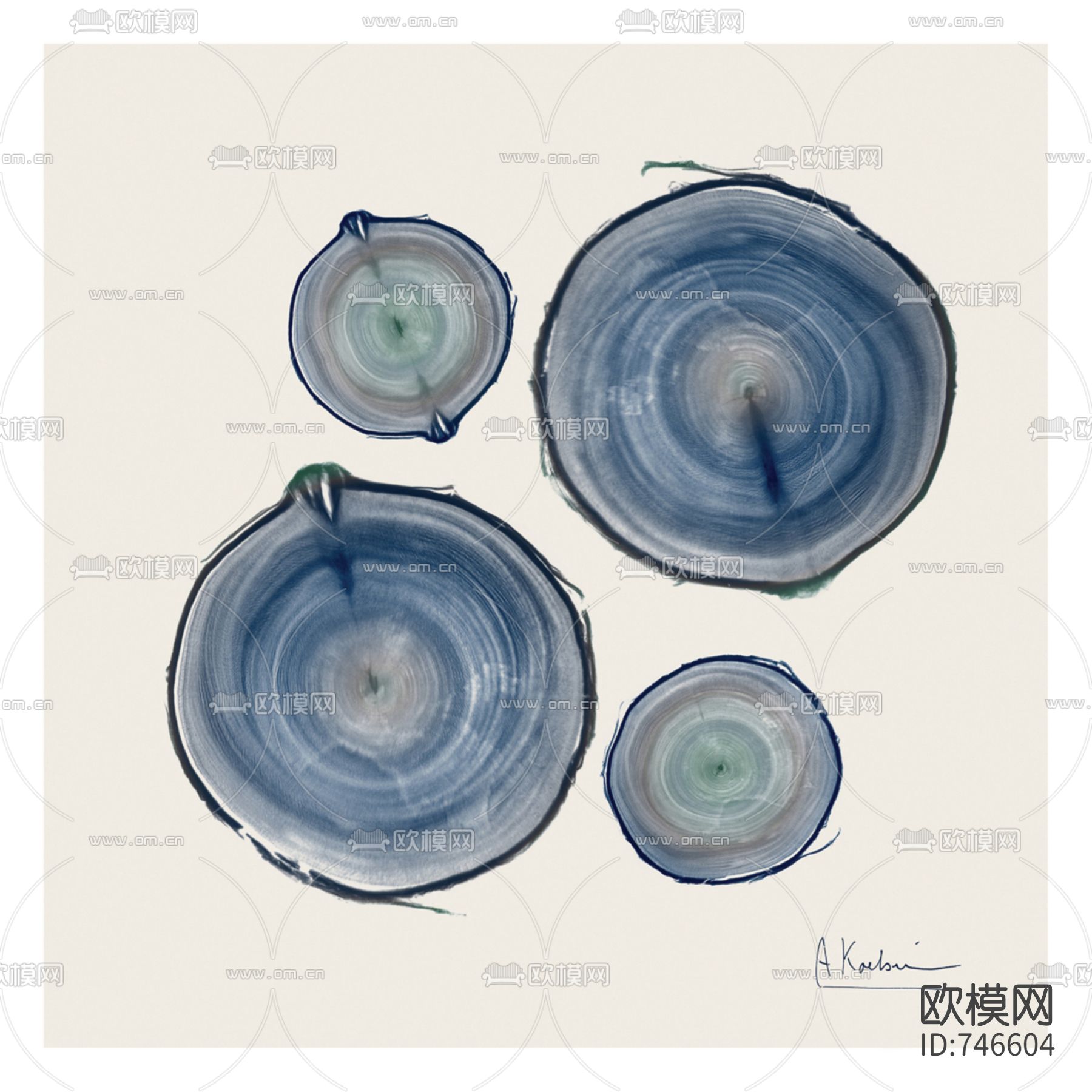 新中式水墨装饰画