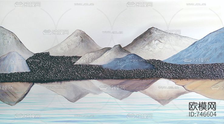 新中式水墨装饰画
