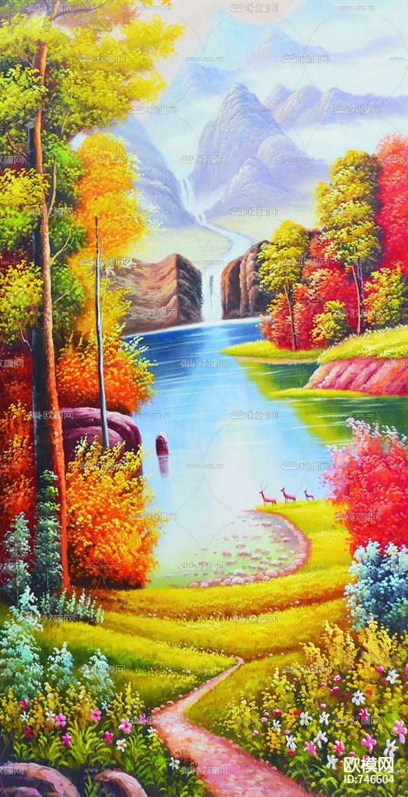 新中式水墨装饰画