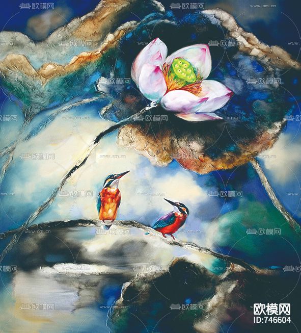 新中式水墨装饰画