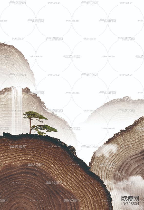 新中式水墨装饰画