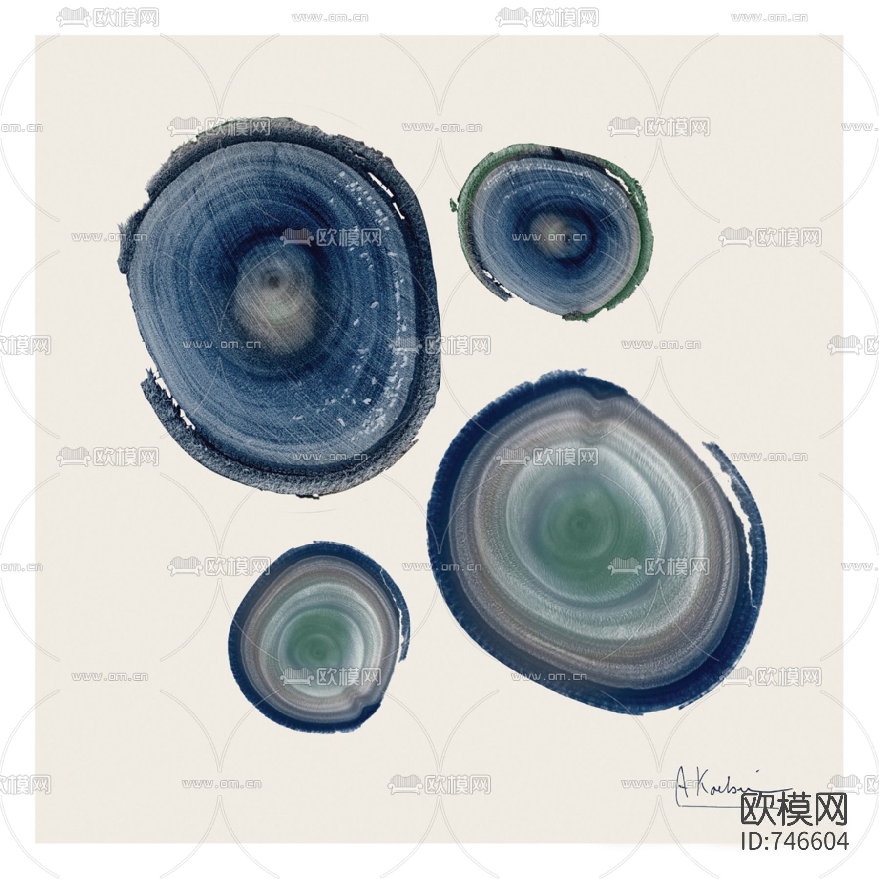 新中式水墨装饰画