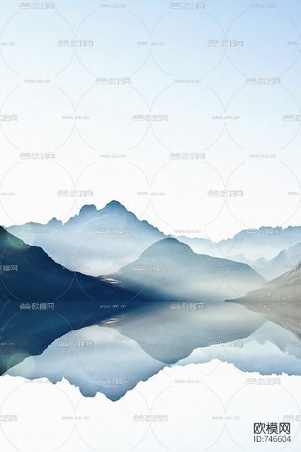新中式水墨装饰画