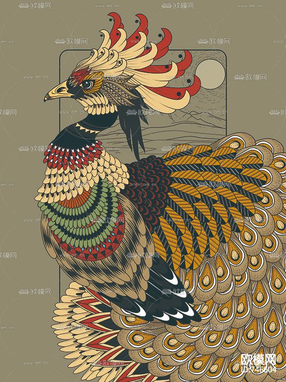 新中式水墨装饰画