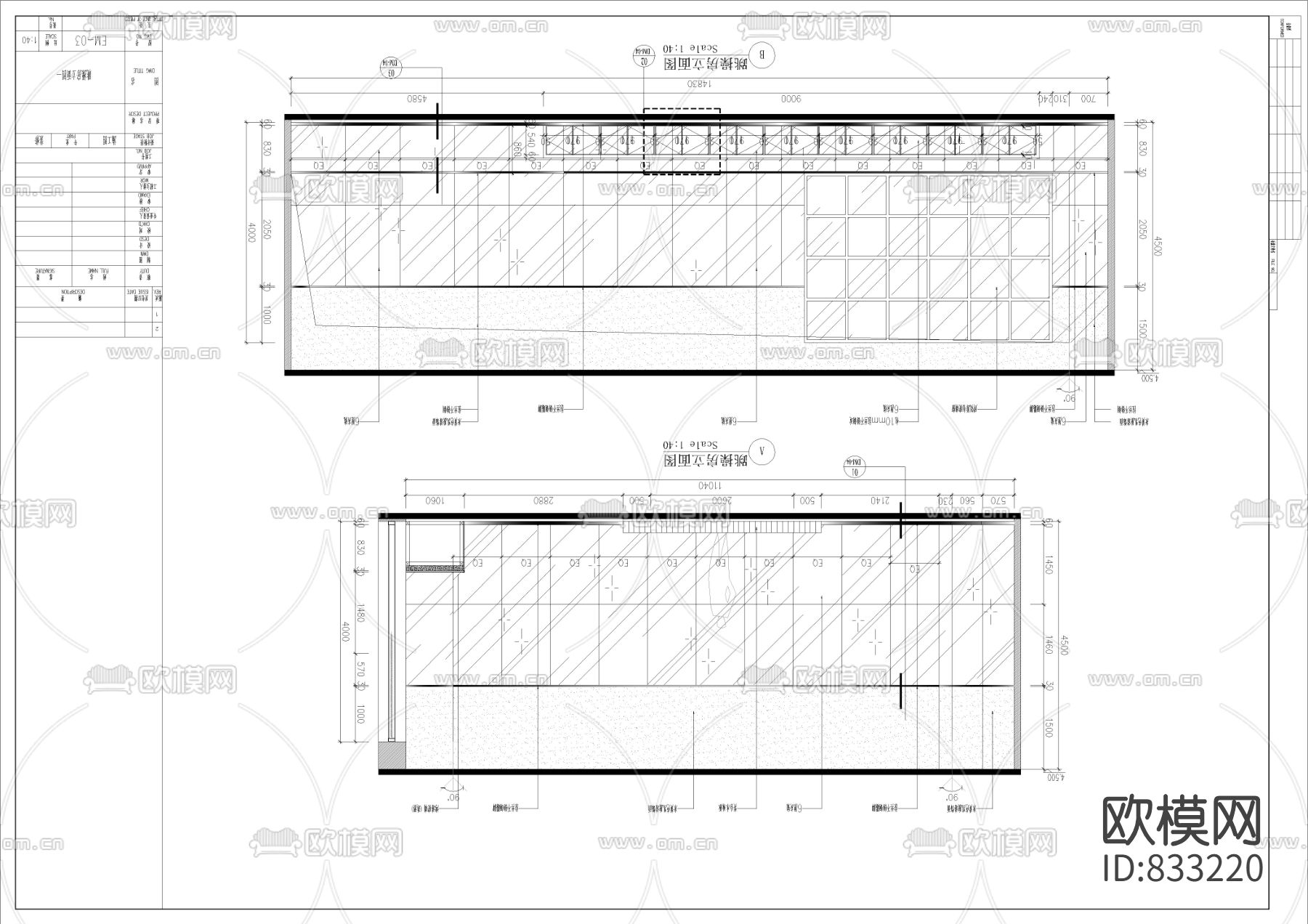 健身俱乐部室内CAD施工图下载（渲染图6）
