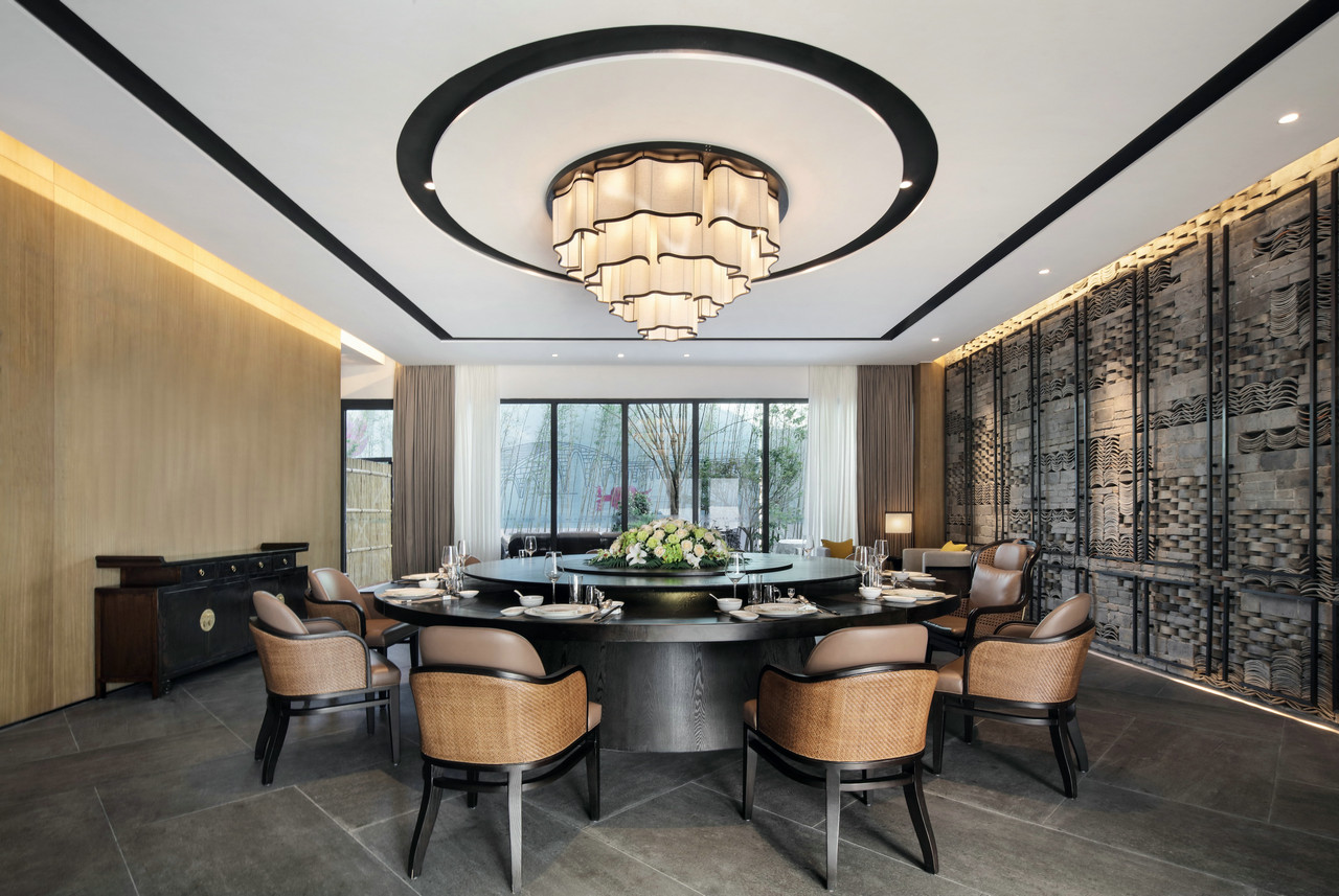 h design 新中式餐厅包间