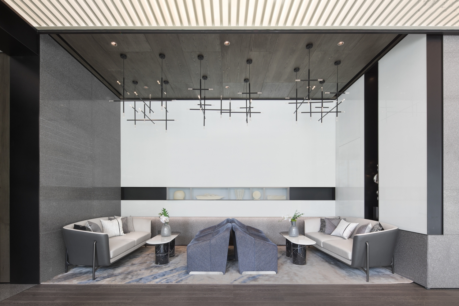 元禾大千设计 现代售楼处vip室