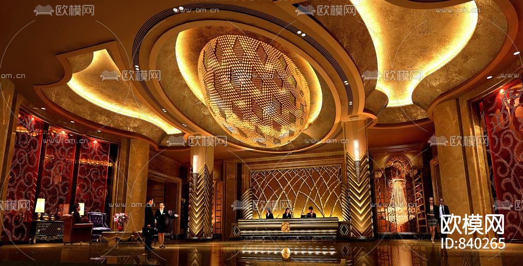 [酒吧KTV]--红舫国际商务娱乐会所施工图下载（渲染图3）