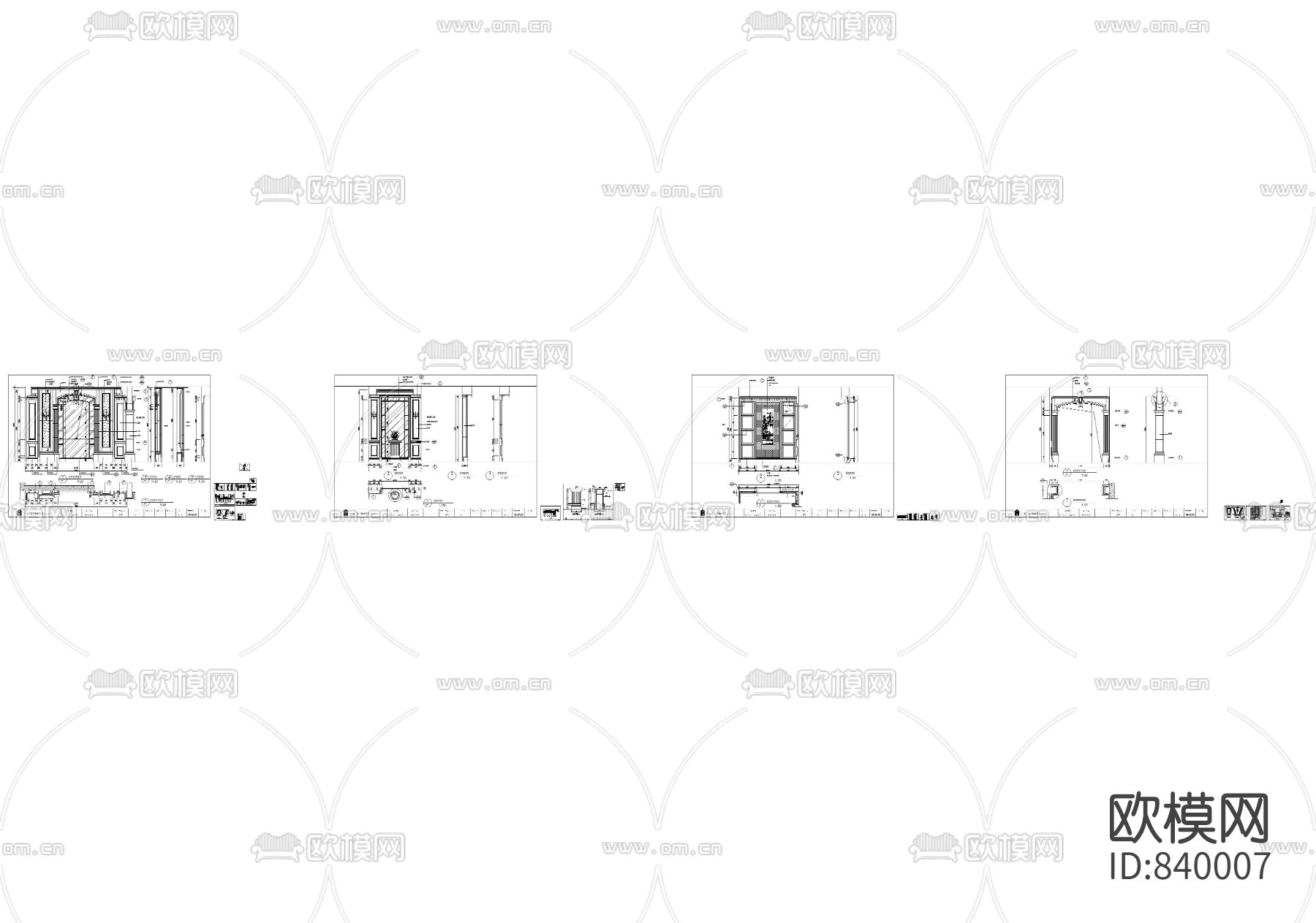 邱德光北京星河湾B6复式施工图下载（渲染图1）