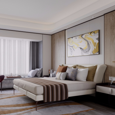 卧室主人房3d模型