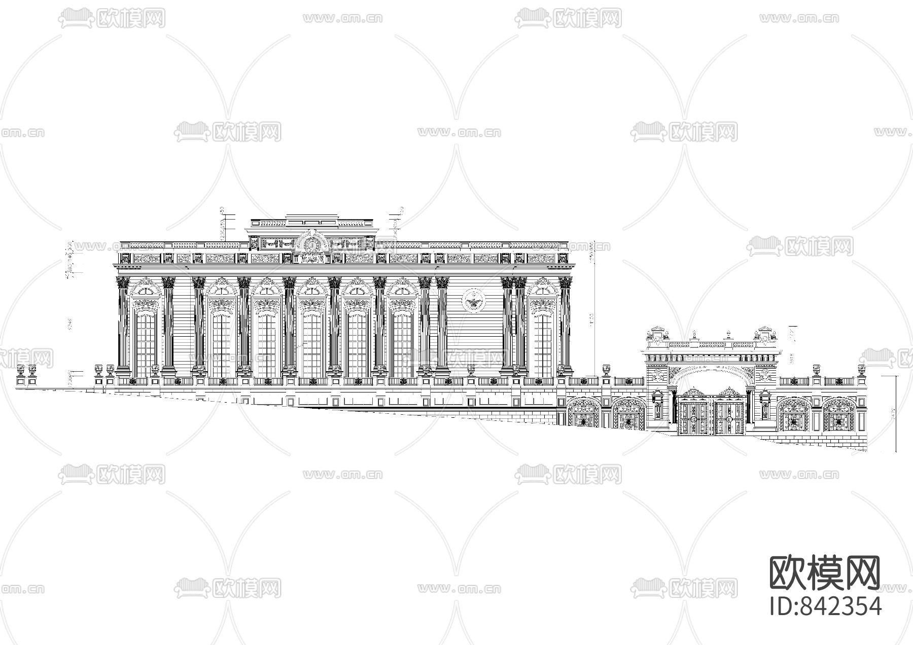 韩国某宾馆外立面下载