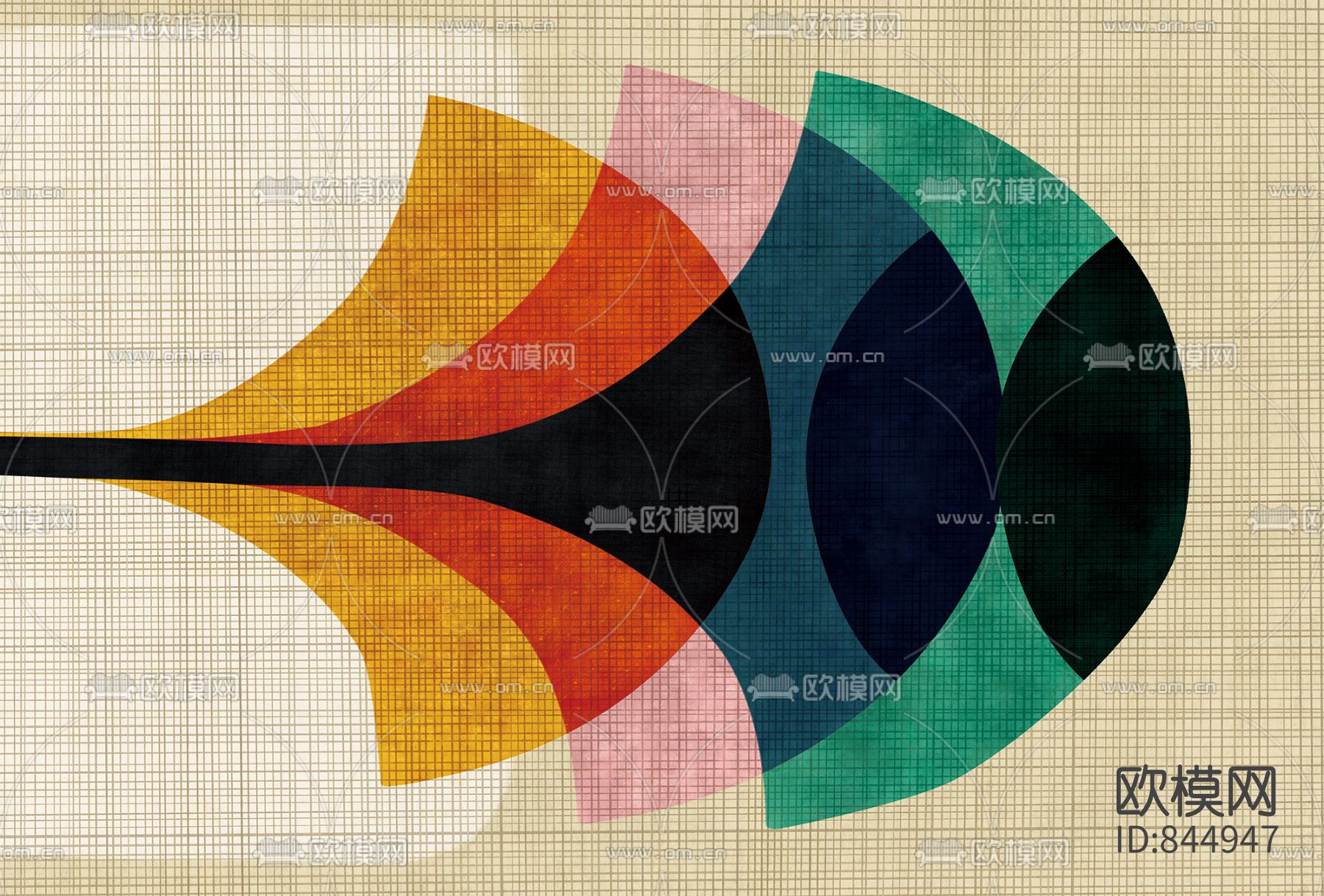 NEWDECO新蒂克定制壁画下载（渲染图9）