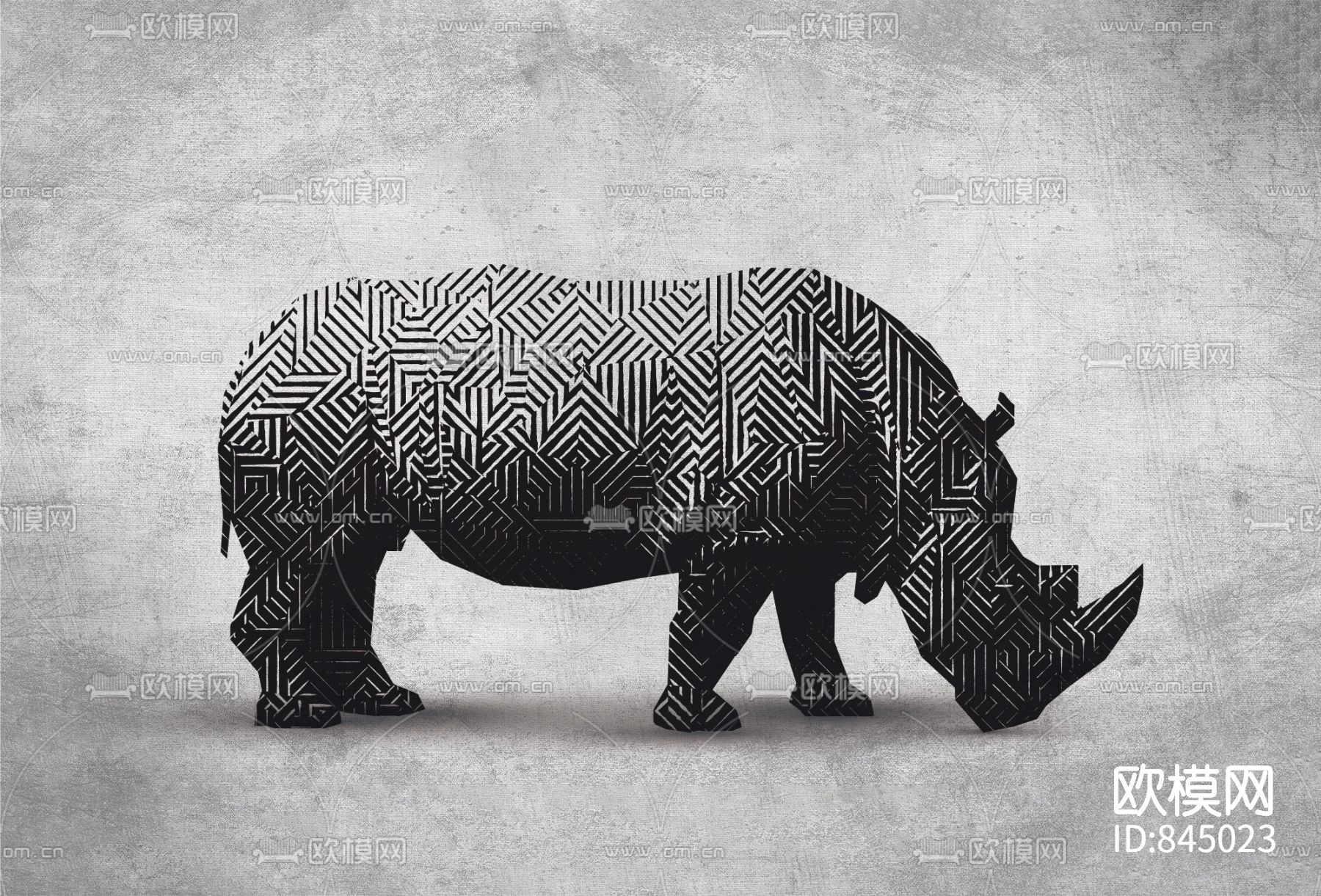 MASAR玛撒定制壁画下载（渲染图4）