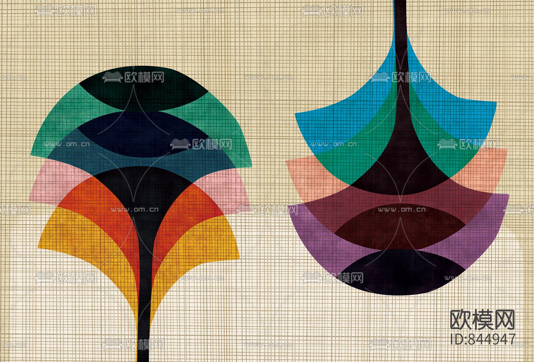 NEWDECO新蒂克定制壁画下载（渲染图5）