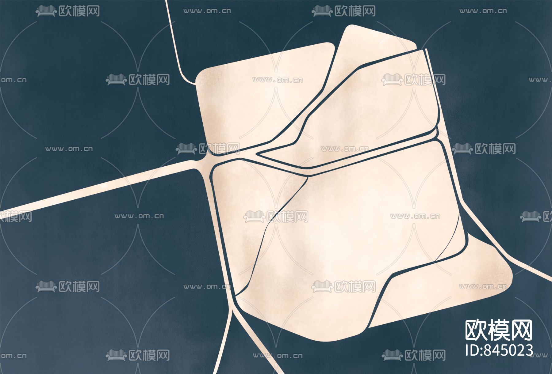 MASAR玛撒定制壁画下载（渲染图8）