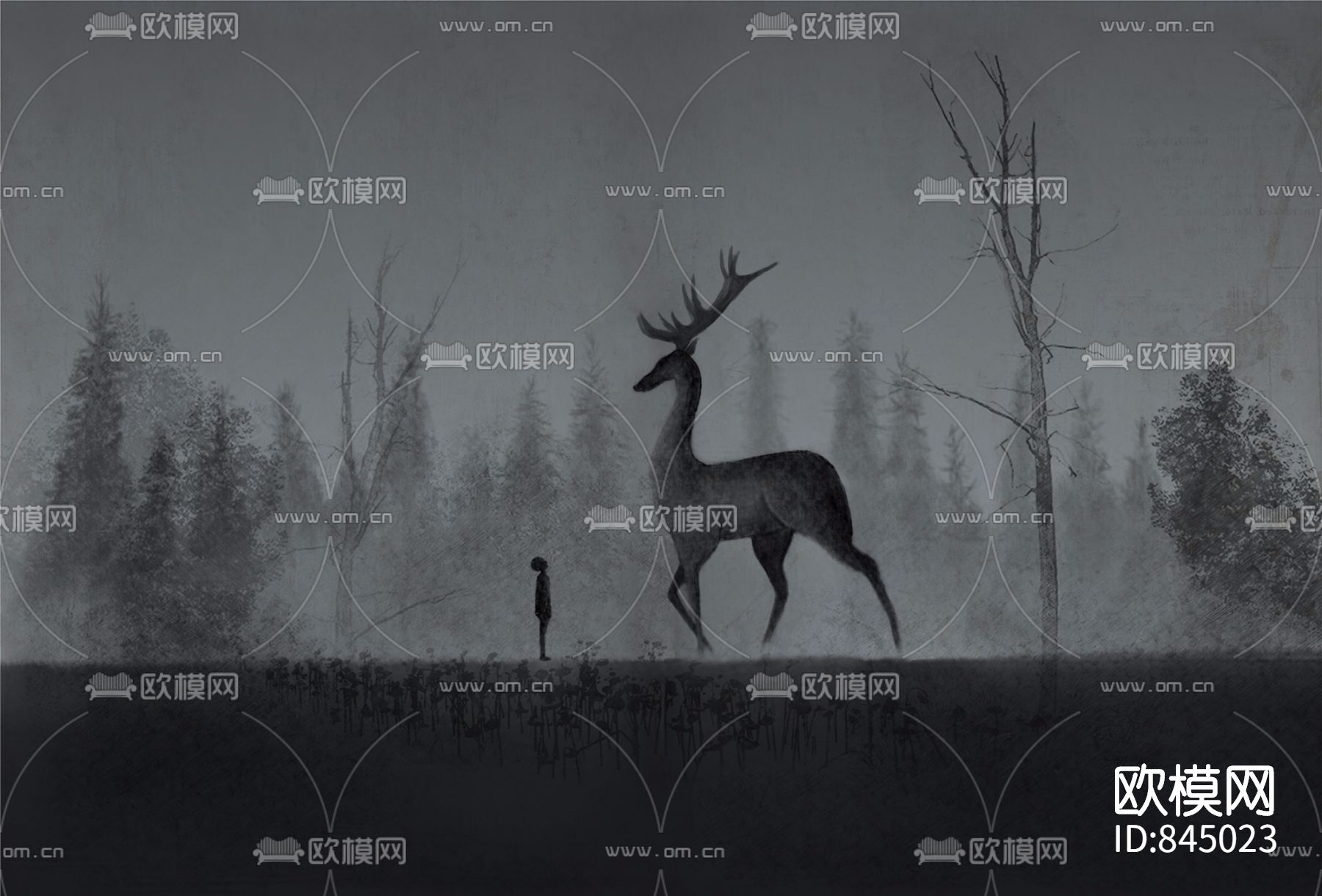 MASAR玛撒定制壁画下载（渲染图2）