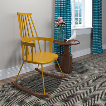 北欧休闲摇椅3d模型