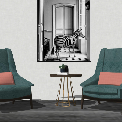  现代休闲沙发边几su模型 