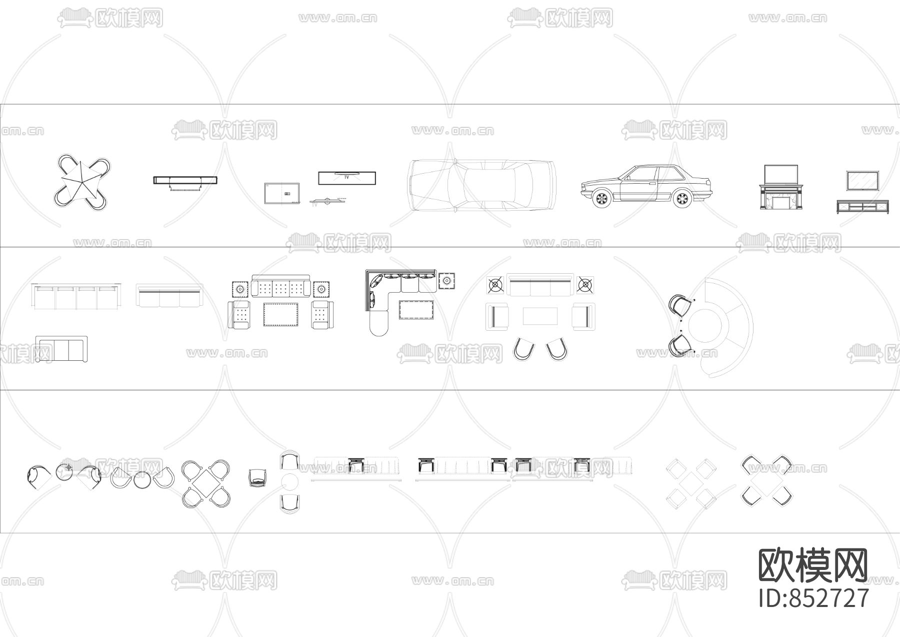 cad动态图块下载（渲染图6）