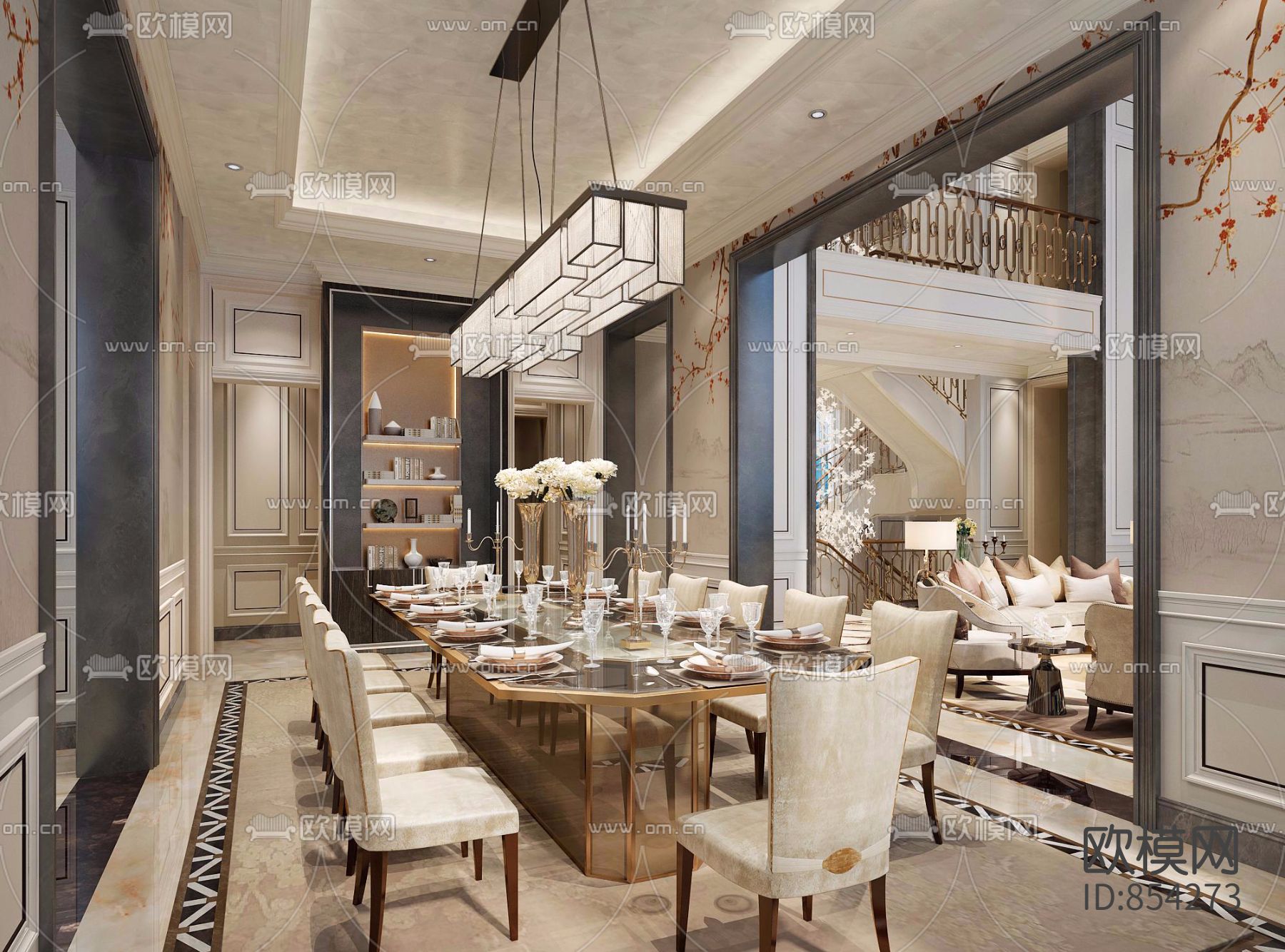 重庆怡置北郡二期大独栋别墅下载（渲染图1）