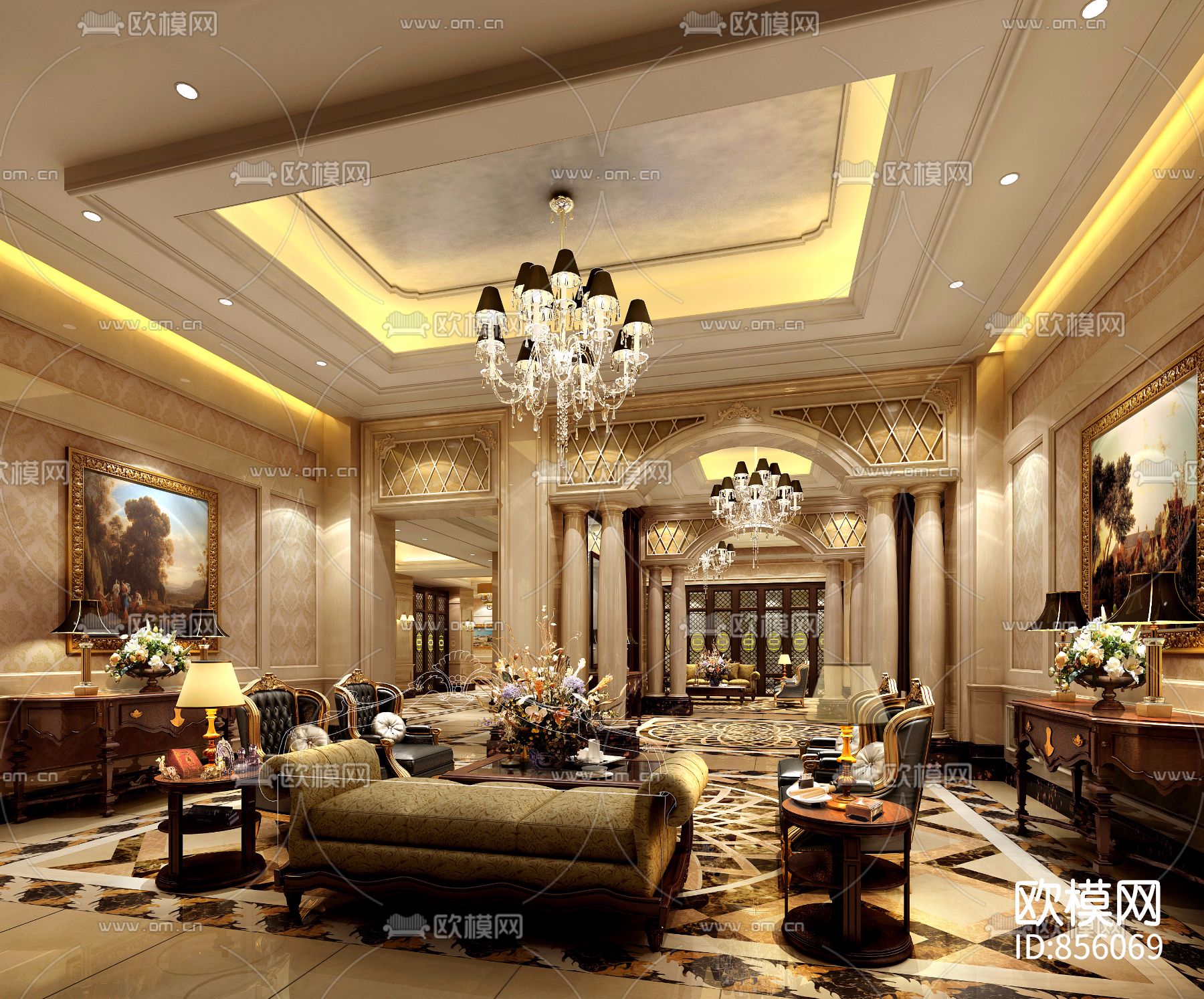 同和文化休闲中心下载（渲染图1）