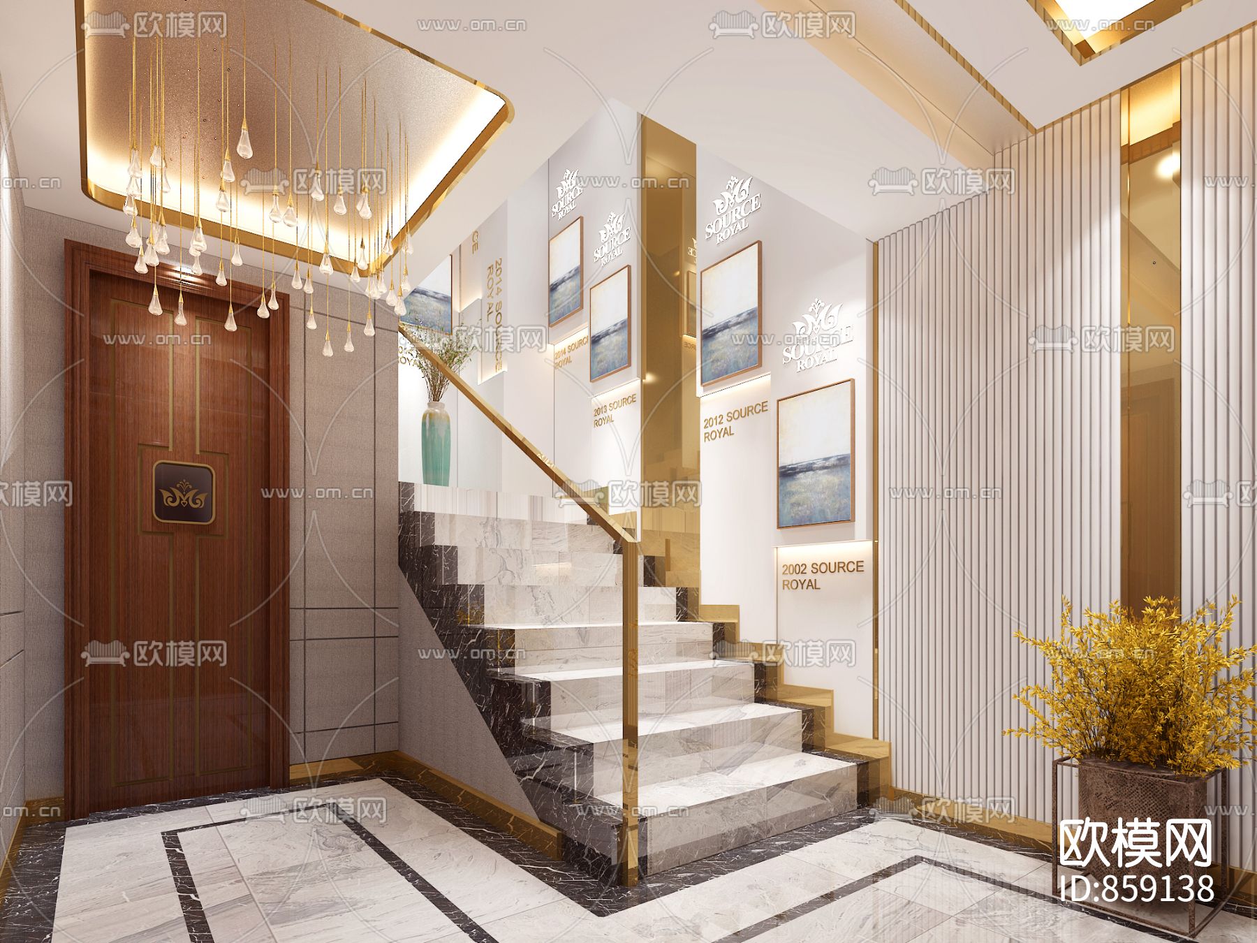 新中式美容院下载（渲染图4）