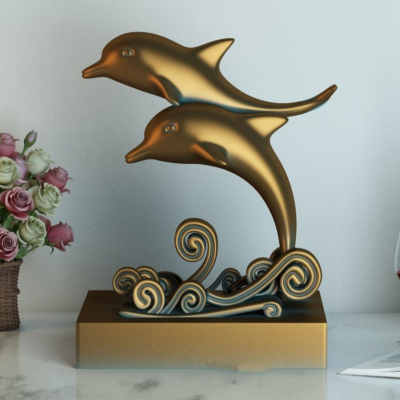 海豚3d模型下载