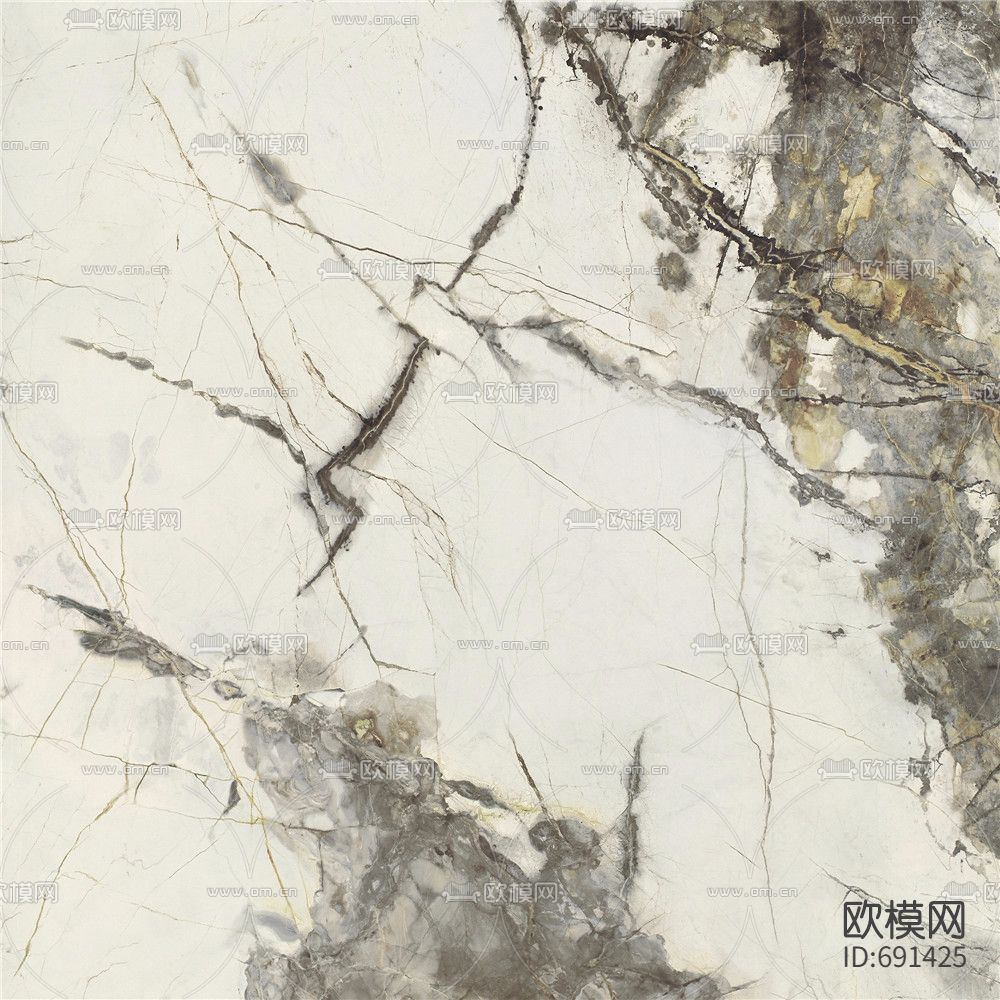 中式水墨瓷砖下载（渲染图2）