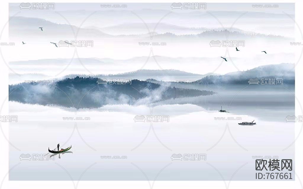 中式水墨画下载