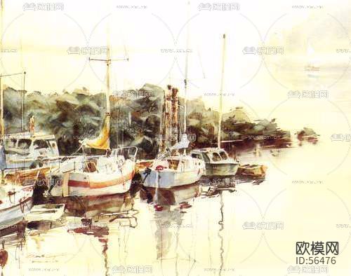 装饰画-风景画  (51)下载