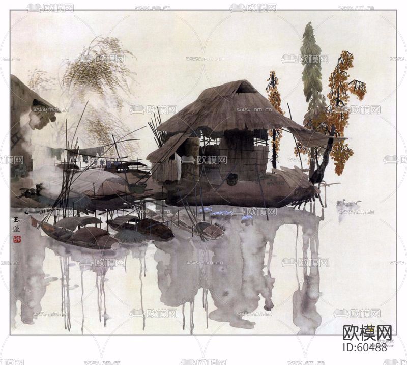 装饰画-中国画 0