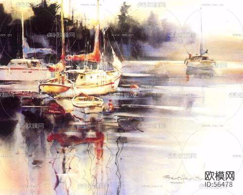 装饰画-风景画  (53)下载