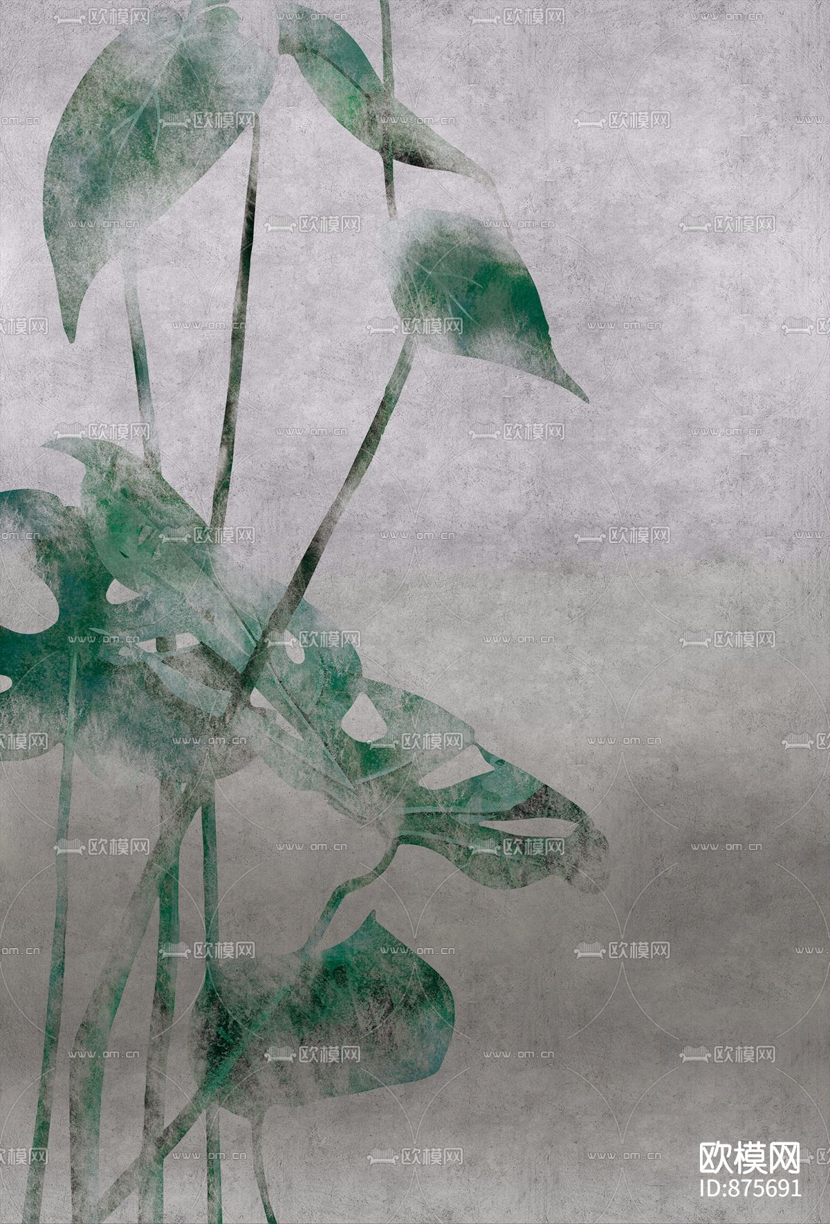 NEWDECO新蒂克定制壁画下载（渲染图2）