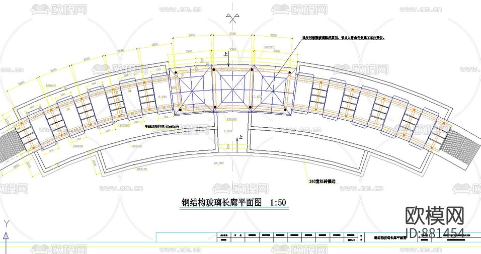 杭州城東橋景觀規(guī)劃施工圖下載(渲染圖3)