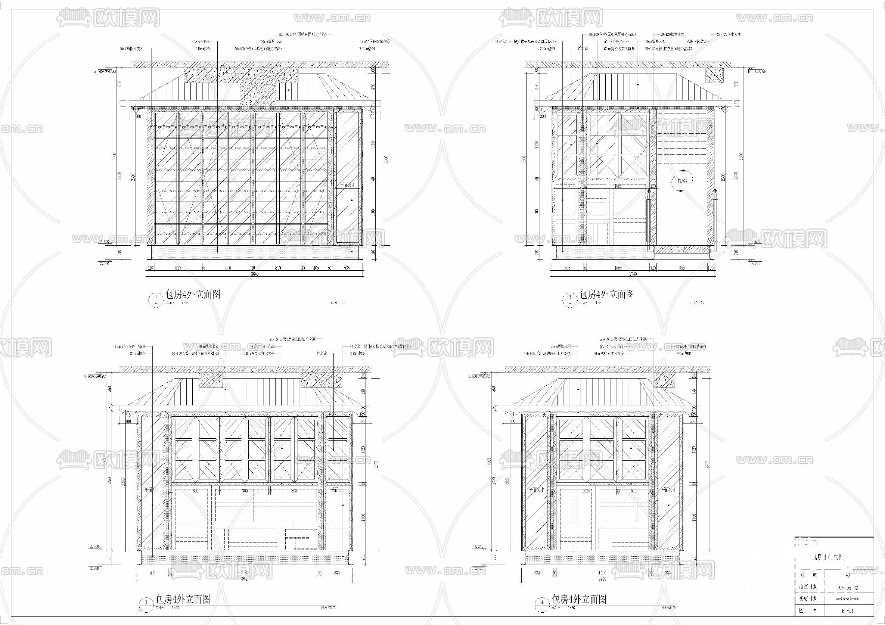 胡桃里音乐酒馆CAD下载（渲染图4）