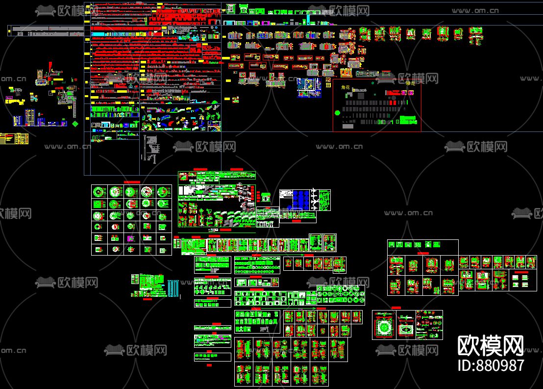 家装超级立面图下载