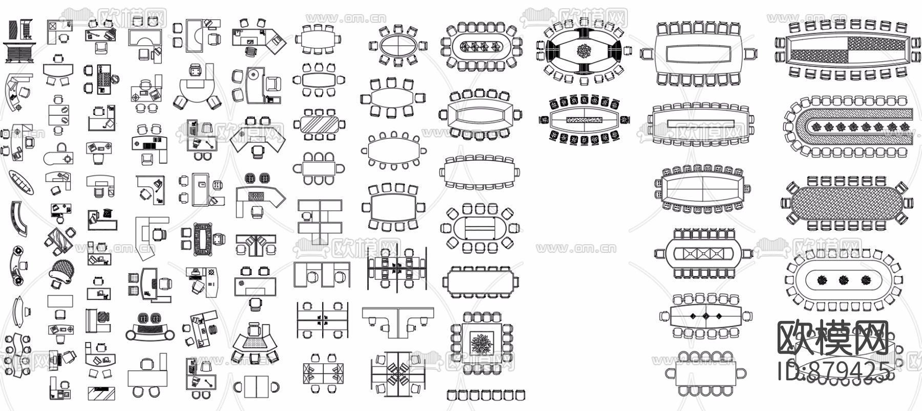 原创家居用品CAD图库家装工装图库整理大全下载（渲染图4）
