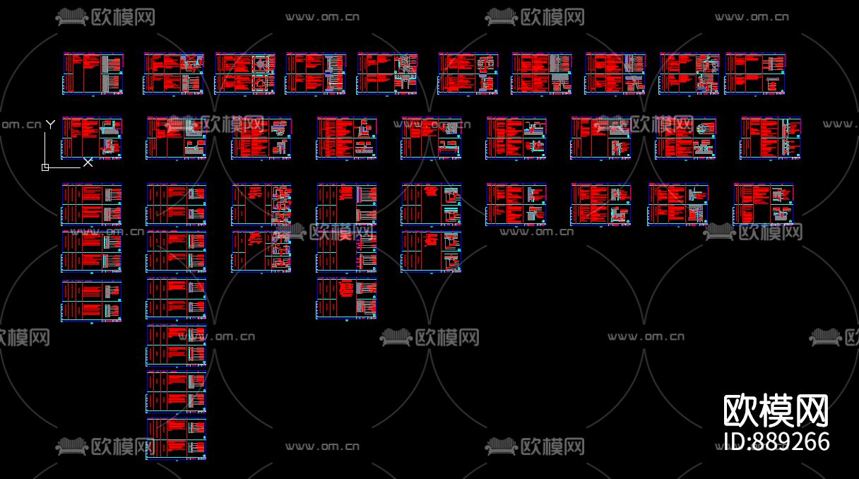 室内施工收口大样图库下载（渲染图2）