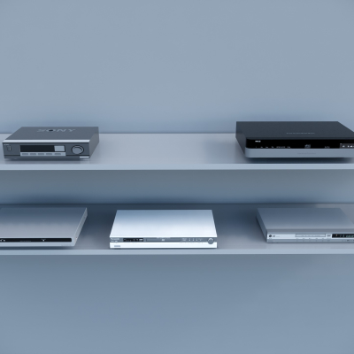  现代影碟机DVD组合su模型 