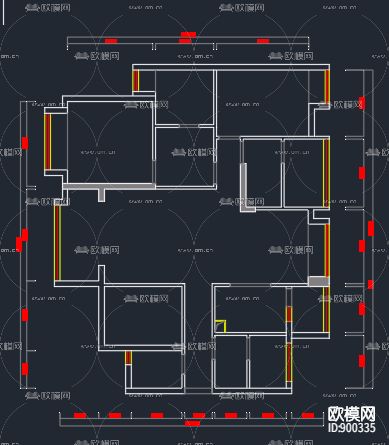 雅居乐施工图下载（渲染图2）