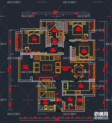 雅居乐施工图下载（渲染图1）