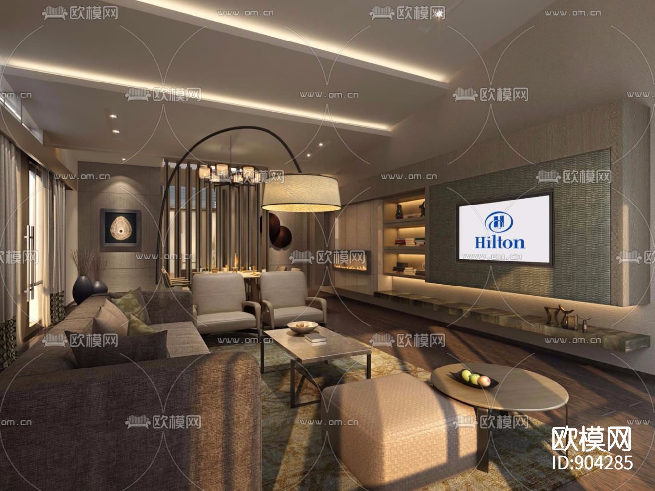 武汉希尔顿酒店二期下载（渲染图3）