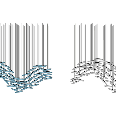  现代水晶装饰灯su模型 
