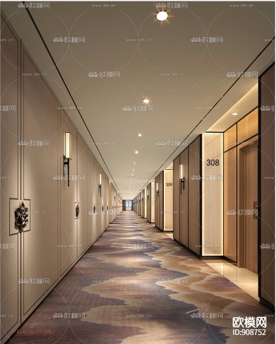 六星级酒店下载（渲染图5）