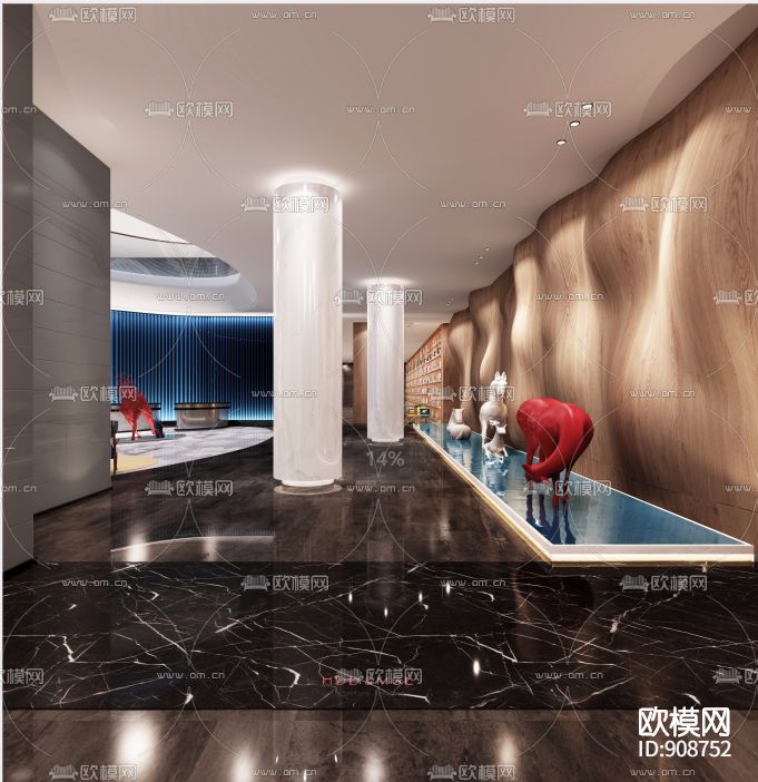 六星级酒店下载（渲染图3）