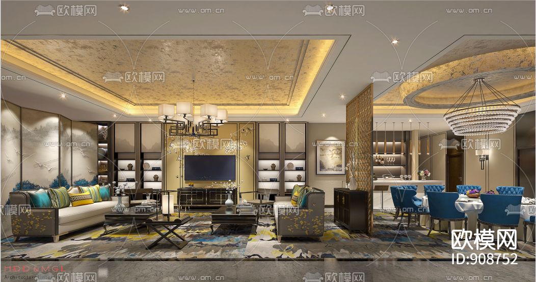 六星级酒店下载（渲染图2）