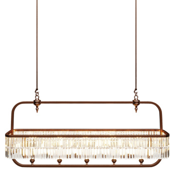 后现代金属水晶吊灯3d模型