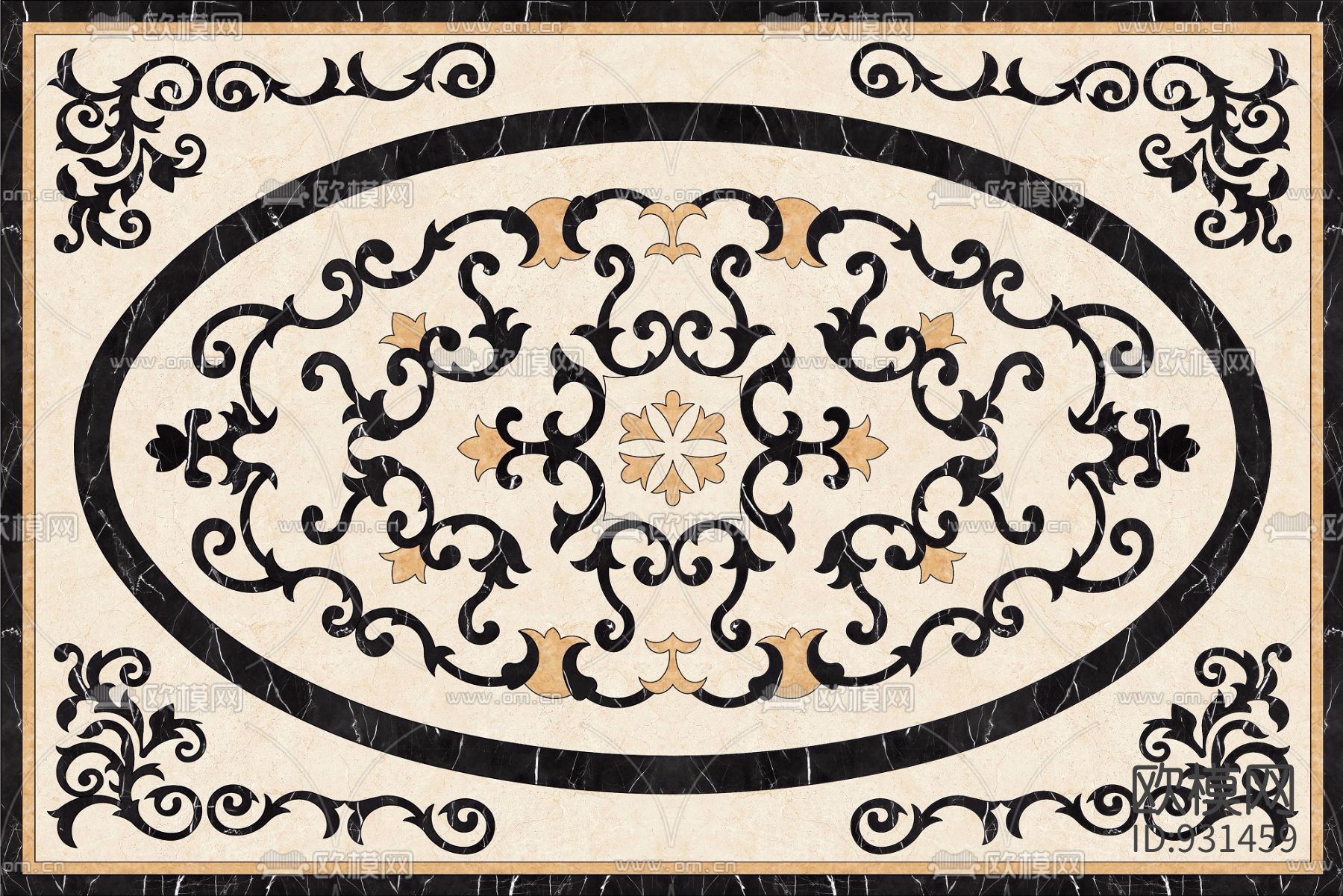 地面拼花下载（渲染图8）